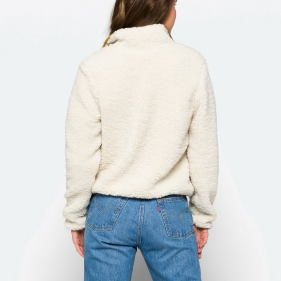 Thread & Supply Celine Sherpa Jacket – Off-White – Size M (NWOT) - Picture 2 of 4